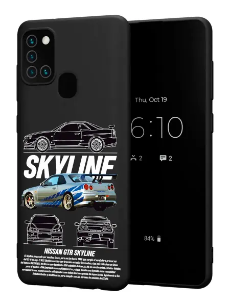 FACTORIA Чехол на Samsung A21S с принтом Nissan