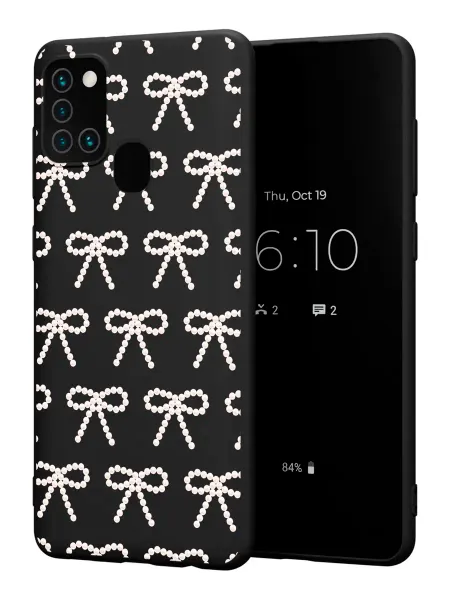 FACTORIA Чехол на Samsung A21S с принтом Бантики