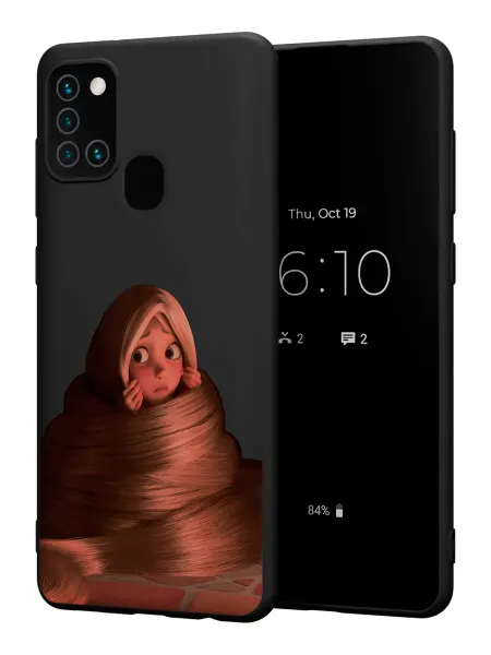 FACTORIA Чехол на Samsung A21S с принтом Рапунцель