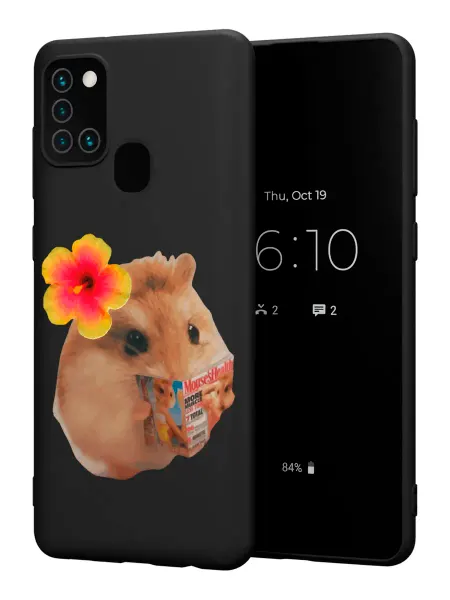 FACTORIA Чехол на Samsung A21S с принтом Хомяк