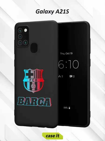 Case it Чехол на Samsung A21Sс принтом BARCA