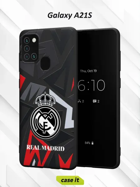 Case it Чехол на Samsung A21Sс принтом FC Barcelona