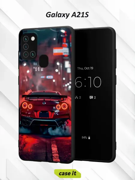 Case it Чехол на Samsung A21Sс принтом Nissan GT-R