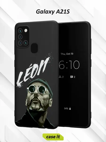 Case it Чехол на Samsung A21Sс принтом Leon