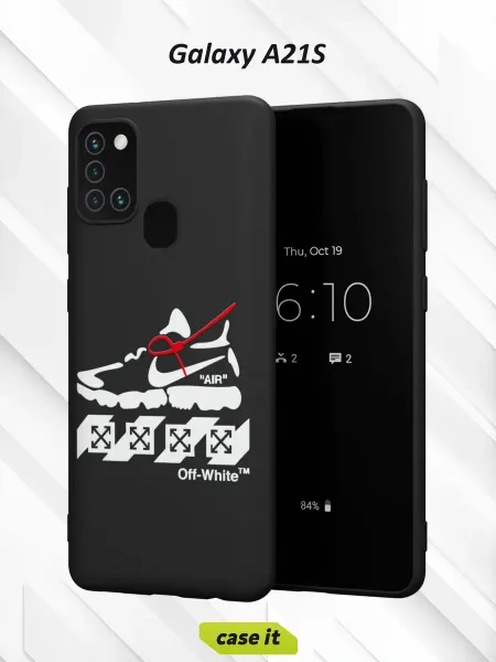 Case it Чехол на Samsung A21Sс принтом Nike