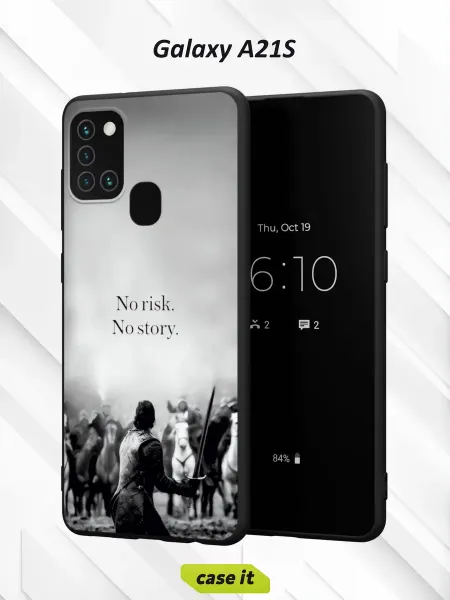 Case it Чехол на Samsung A21Sс принтом No risk