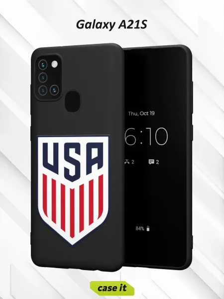 Case it Чехол на Samsung A21Sс принтом USA