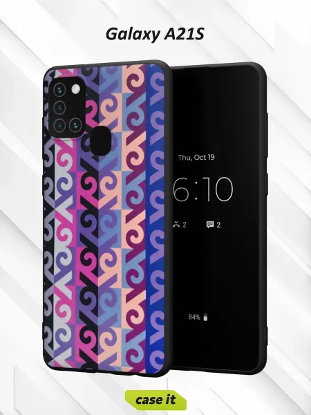 Case it Чехол на Samsung A21Sс принтом Абстракция