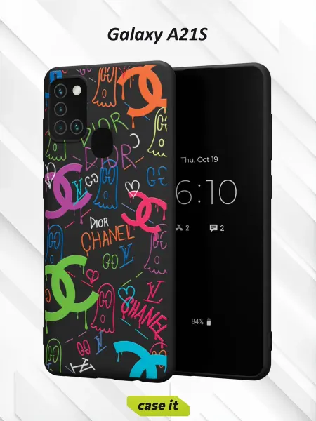 Case it Чехол на Samsung A21Sс принтом Бренды