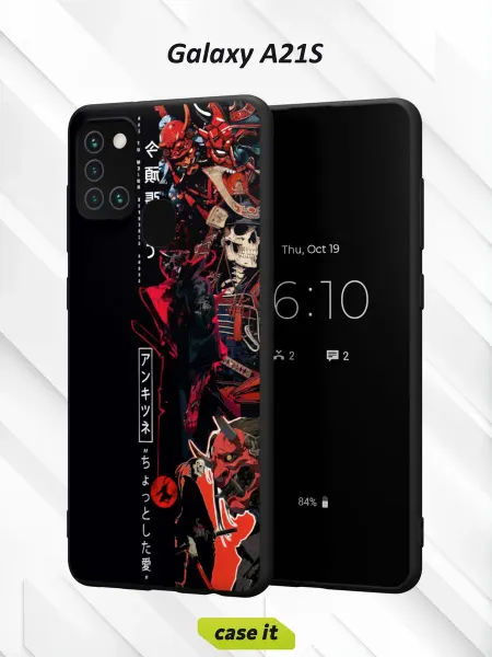 Case it Чехол на Samsung A21Sс принтом Демон