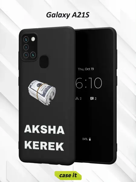 Case it Чехол на Samsung A21Sс принтом Нужны деньги