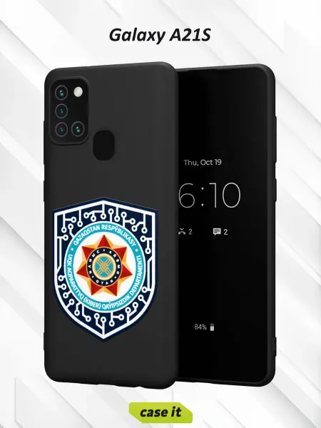 Case it Чехол на Samsung A21Sс принтом Логотип Казахстан