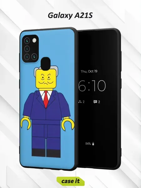 Case it Чехол на Samsung A21Sс принтом Лего