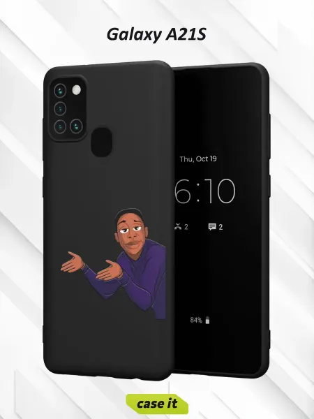 Case it Чехол на Samsung A21Sс принтом Хаби Лейма