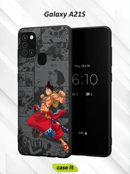 Case it Чехол на Samsung A21Sс принтом Луффи