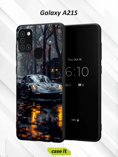 Case it Чехол на Samsung A21Sс принтом Машина