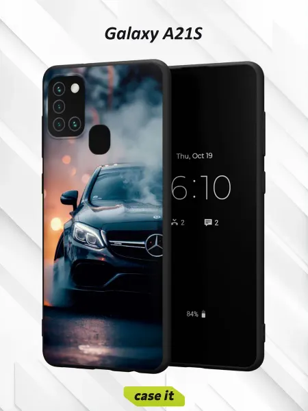 Case it Чехол на Samsung A21Sс принтом Мерседес