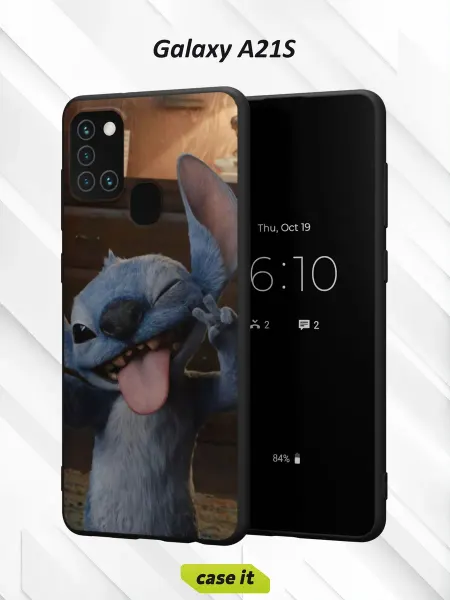 Case it Чехол на Samsung A21Sс принтом Стич