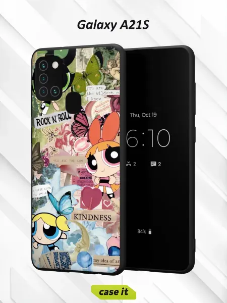 Case it Чехол на Samsung A21Sс принтом Суперкрошки