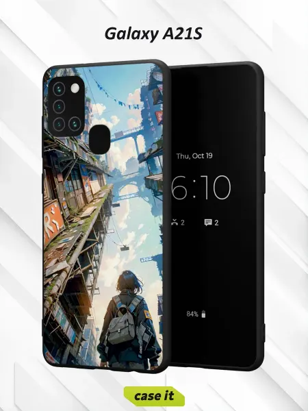 Case it Чехол на Samsung A21Sс принтом Токио