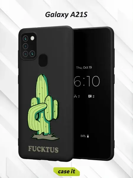 Case it Чехол на Samsung A21Sс принтом Фактус