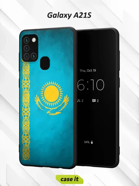 Case it Чехол на Samsung A21Sс принтом Флаг