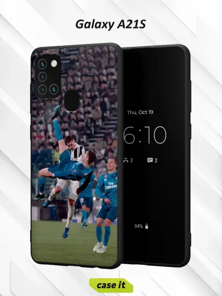 Case it Чехол на Samsung A21Sс принтом Футбол