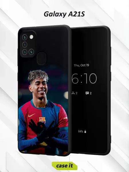 Case it Чехол на Samsung A21Sс принтом Футболист