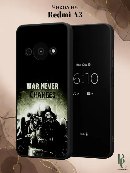 Be Unique Чехол на Redmi A3 Redmi A3x Poco C61 с принтом Fallout