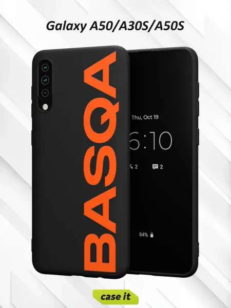 Case it Чехол на Samsung A50 A30S A50S с принтом BASQA