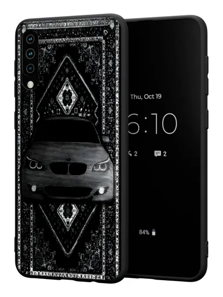 PBl store Чехол на Samsung A50 A30S A50S с принтом BMW e60 Ковер