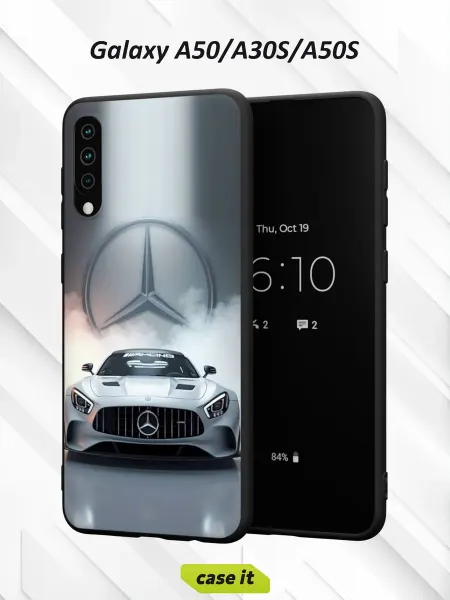 Case it Чехол на Samsung A50 A30S A50S с принтом Mercedes