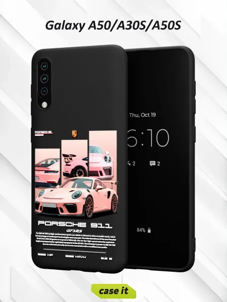 Case it Чехол на Samsung A50 A30S A50S с принтом Porsche
