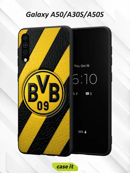 Case it Чехол на Samsung A50 A30S A50S с принтом Боруссия