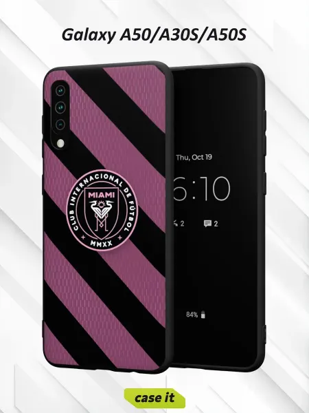 Case it Чехол на Samsung A50 A30S A50S с принтом Интер Майами