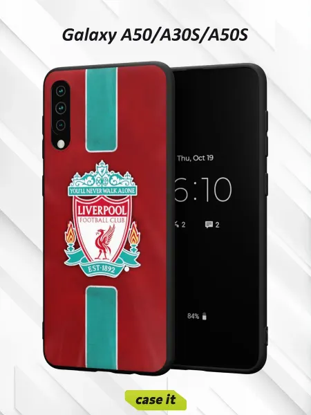 Case it Чехол на Samsung A50 A30S A50S с принтом Ливерпуль