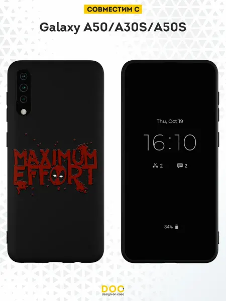 DesignOnCase Чехол на Samsung A50 A30S A50S с принтом Deadpool