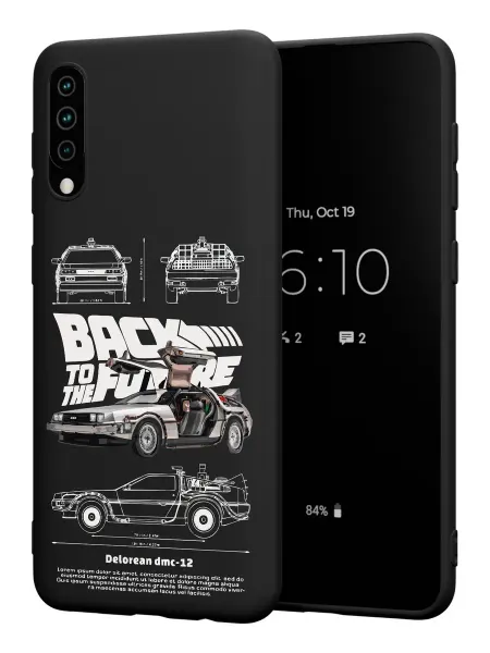 PBl store Чехол на Samsung A50 A30S A50S с принтом DeLorean