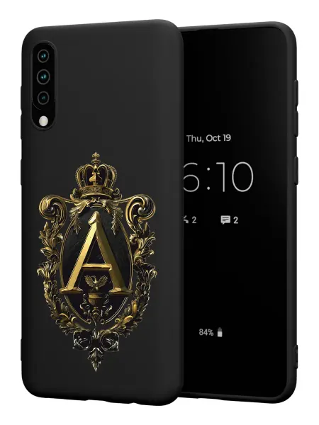 FACTORIA Чехол на Samsung A50 A30S A50S с принтом буква А