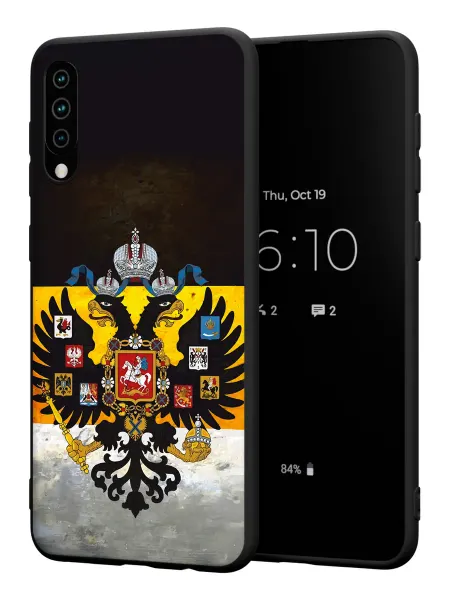 FACTORIA Чехол на Samsung A50 A30S A50S с принтом Герб РФ