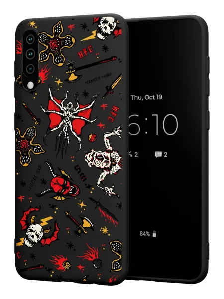 FACTORIA Чехол на Samsung A50 A30S A50S с принтом Демогоргон