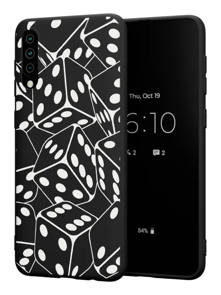 FACTORIA Чехол на Samsung A50 A30S A50S с принтом Игральные кости