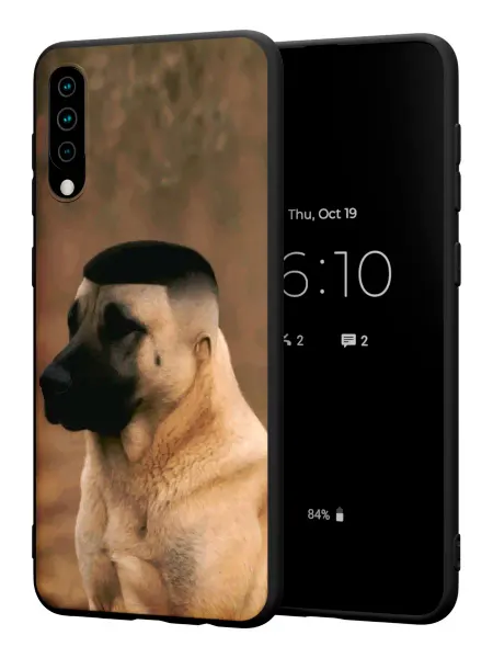 PBl store Чехол на Samsung A50 A30S A50S Собака мем fade