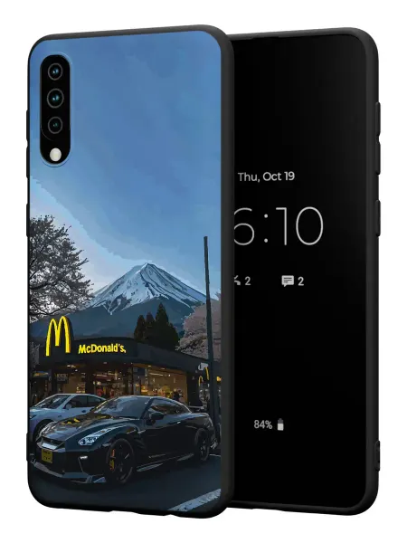PBl store Чехол на Samsung A50 A30S A50S с принтом Nissan GT-R