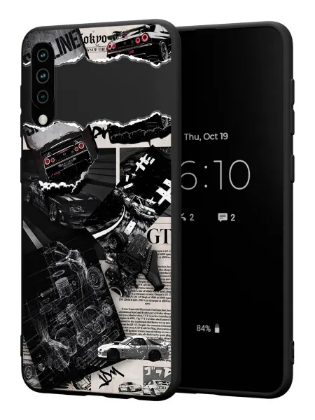PBl store Чехол на Samsung A50 A30S A50S с принтом skyline gtr