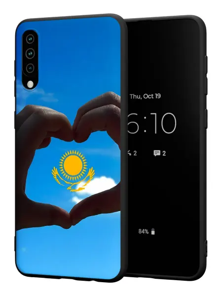 PBl store Чехол на Samsung A50 A30S A50S с принтом love Казахстан