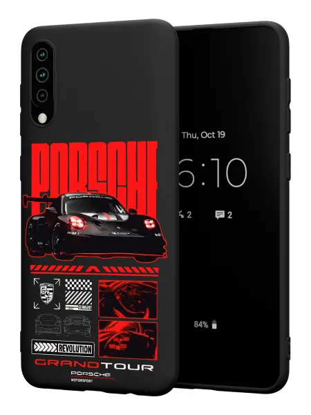 PBl store Чехол на Samsung A50 A30S A50S с принтом Porsche
