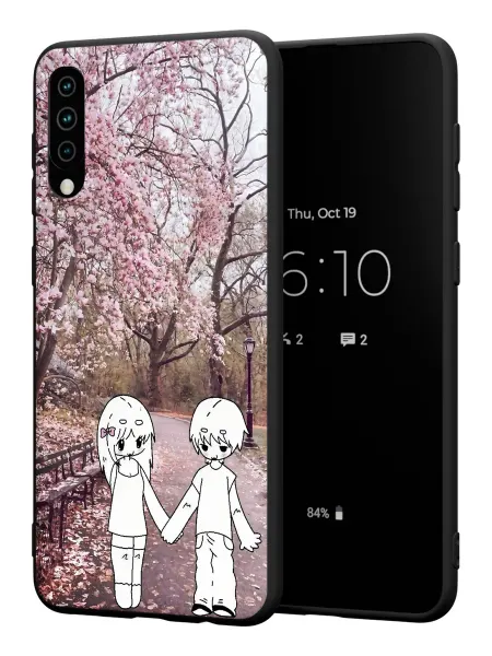 PBl store Чехол на Samsung A50 A30S A50S с принтом Ангелы Y2K