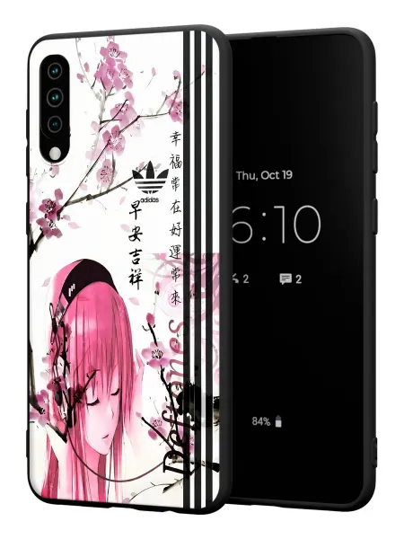 PBl store Чехол на Samsung A50 A30S A50S с принтом Аниме адидас
