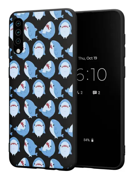 PBl store Чехол на Samsung A50 A30S A50S с принтом Акула